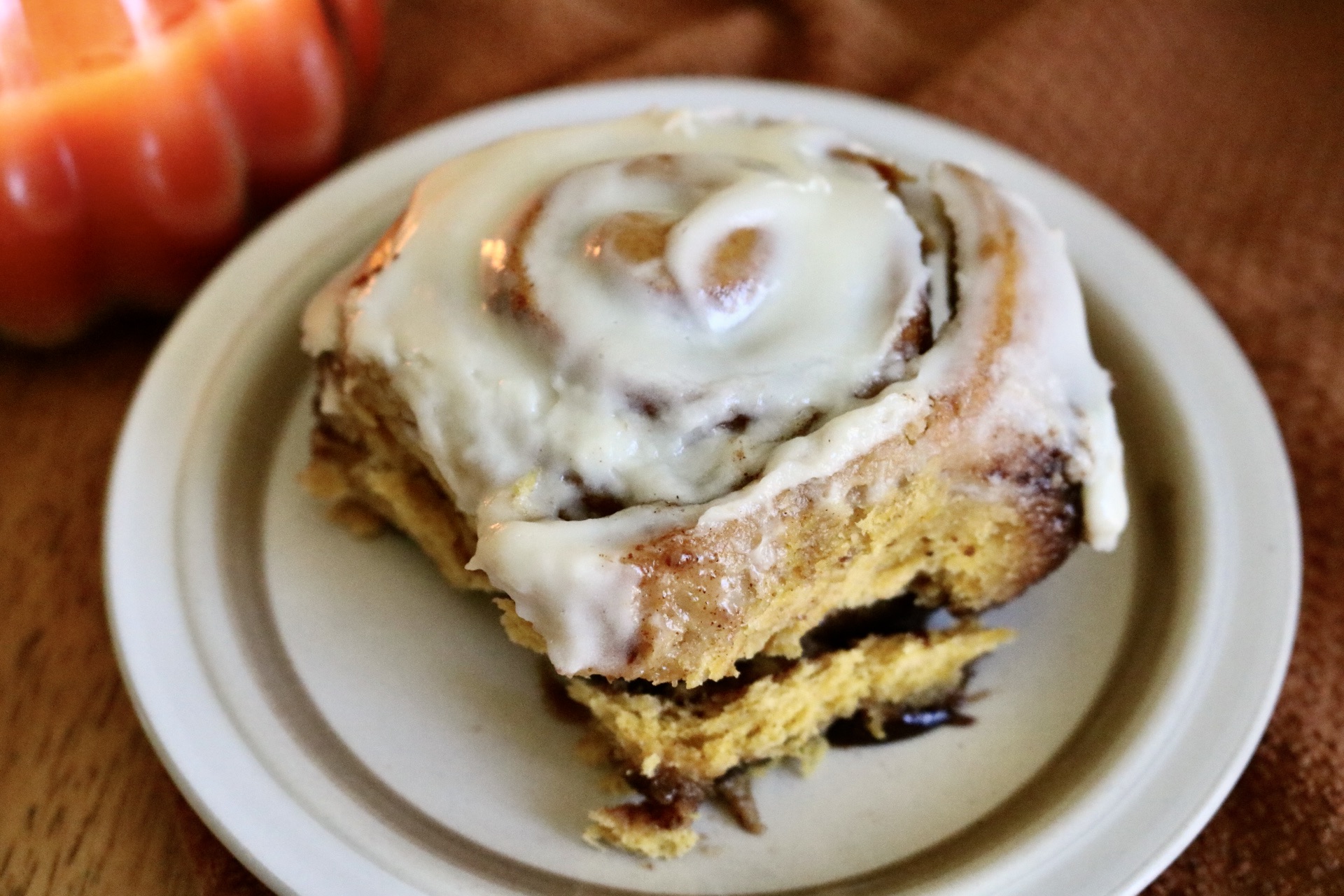 Sourdough Pumpkin Cinnamon Rolls